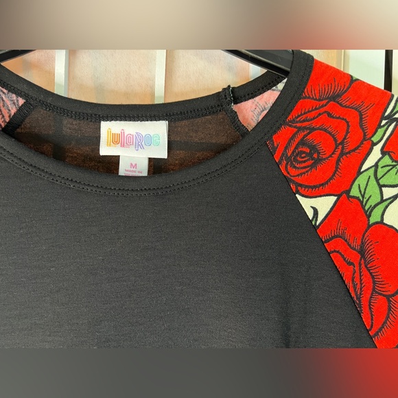 Lularoe Randy baseball top/tunic - Picture 1 of 3